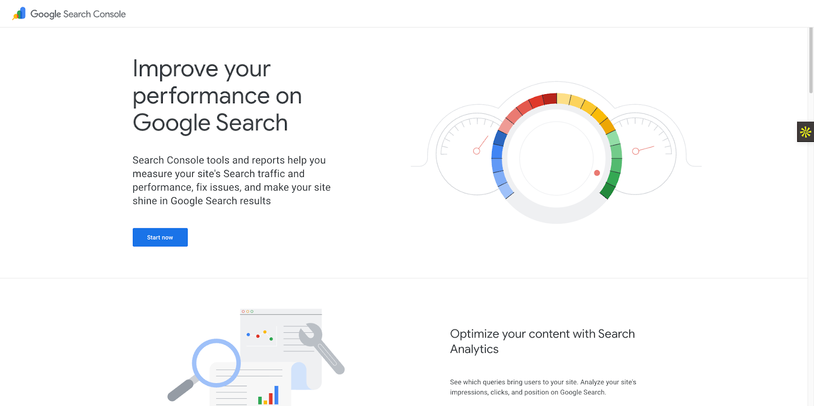Switch to 'search.google.com'