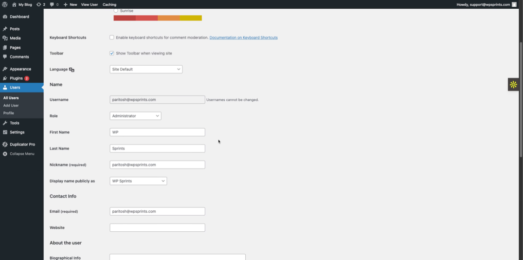 Reset Password or Send Link