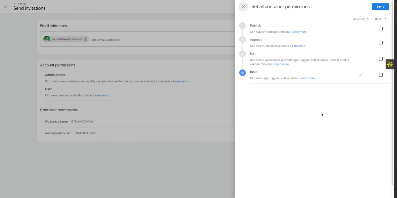 Enable Publish Permission