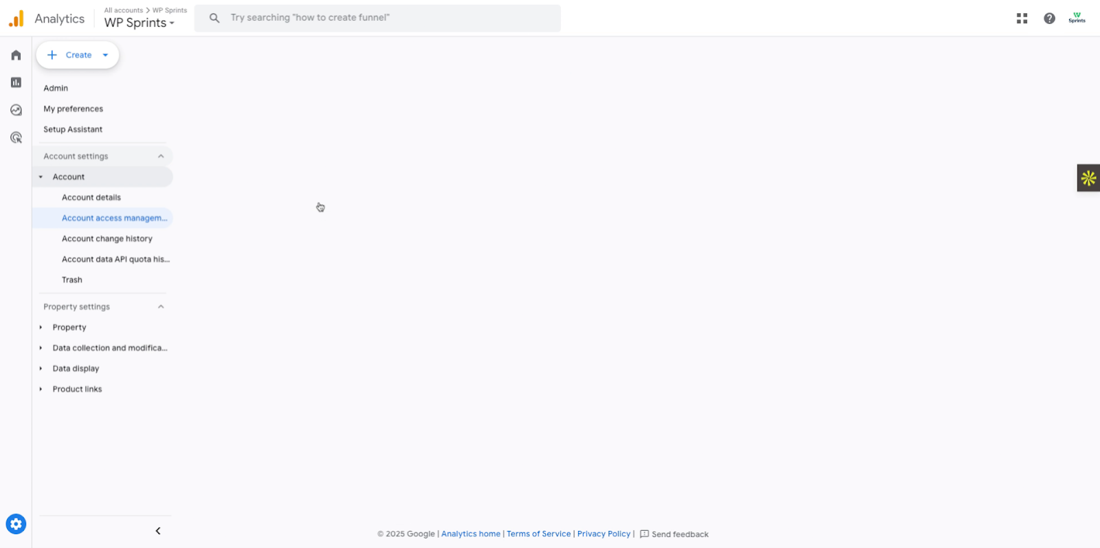 Open User Management Page
